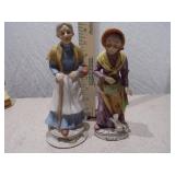 Vintage Porcelain Couple Figurine Set