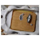 Vintage Bear on Train Musical Porcelain Figurine