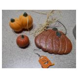 Assorted Seasonal Decor and Figurines - Pumpkin, Clown, and More