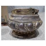 Vintage Prince Albert Tobacco Tin and Silver-Tone Table Lighter