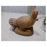 Set of 2 Bird Figurines - Bald Eagle and Quail