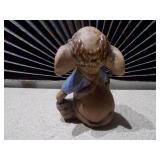 Set of 2 Vintage Figural Character Shakers - Rabbit and "Cool Cat"