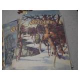 Collection of 1940s "Christmas" American Annuals of Literature and Art