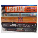 Collection of Modern Thriller and Suspense Hardcover Books