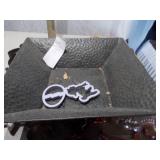 Large Collection of Vintage and Modern Cookie Cutters with Storage Tray