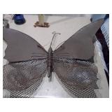Large Decorative Metal Butterfly Wall Art