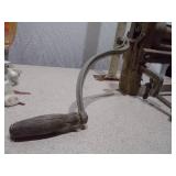 Antique Hand-Crank Tabletop Clothes Wringer