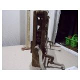 Antique Hand-Crank Tabletop Clothes Wringer