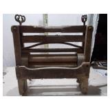 Antique Hand-Crank Tabletop Clothes Wringer