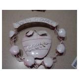 Assorted Decorative Metal Wall Art and Display Pieces - 3 Items