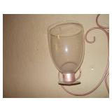 Elegant Scrollwork 2-Light Wall Sconce with Frosted Glass Shades