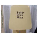 Vintage Salton "The Drink Mixer" - Tested/Working w/ Original Glass