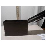 Vintage Military Metal Ammo Can