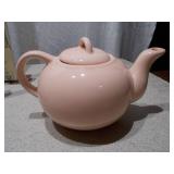 Vintage Ceramic Teapot Set - Floral Tall Pot & Pink Round Pot
