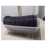 Large Collection of 45 RPM Vinyl Records - Assorted Labels