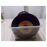 Large Collection of 45 RPM Vinyl Records - Assorted Labels