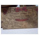 Rustic Hand-Crafted Wood Decor Lot: Primitive Folk Instrument, Driftwood & More