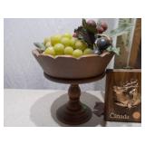 Rustic Hand-Crafted Wood Decor Lot: Primitive Folk Instrument, Driftwood & More