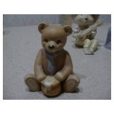 Vintage Ceramic Animal Figurine & Decorative Bell Collection