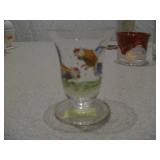 Vintage Christmas Glassware & Frosted Votive Holder Collection