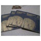 Vintage Lincoln Memorial Cent Coin Folder Collection - 4 Folders