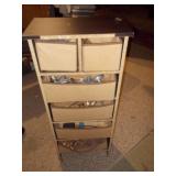 Vintage Hardware Collection and Multi-Drawer Storage Organizer