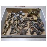 Assorted Vintage Knobs, Pulls, and Decorative Hardware