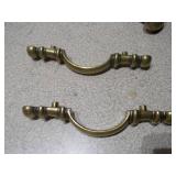 Assorted Vintage Knobs, Pulls, and Decorative Hardware