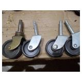 Assorted Furniture Casters and Wheels