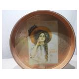 Vintage Lithographed Tin Trays - Assorted Collection