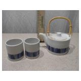 Japanese-Style Ceramic Tea Set