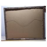 Vintage Framed Landscape Lithograph - Signed Thomas Kinkade