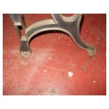 Vintage Two-Seat Folding Theater Bench