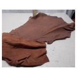 Large Genuine Leather Hides - Lot of Multiple Pieces