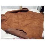 Large Genuine Leather Hides - Lot of Multiple Pieces