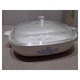 Vintage Corning Ware French White Casserole Set