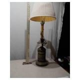 Vintage Stiffel Brass Table Lamp with Eagle Motif