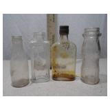 Vintage Glass Bottle Collection