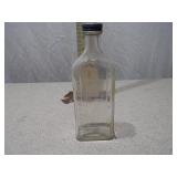 Vintage Glass Liquor and Apothecary Bottles - Lot of 4