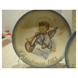 Goebel Hummel Annual Christmas Plates - Set of 3