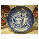 Collectible Porcelain Plate Assortment - Set of 3