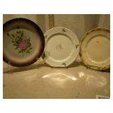 Assorted Decorative Porcelain Plates - Set of 3