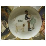 Norman Rockwell Collectible Plates - Set of 3