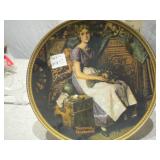 Norman Rockwell Collectible Plates - Set of 3