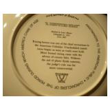 Vintage Commemorative & Storyteller Plates - Set of 3