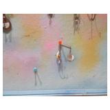 Vintage Handmade Fishing Lure Wall Art