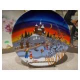 Decorative Collector Plates - 3 Pieces