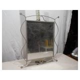 Vintage Ornate Tabletop Vanity Mirror