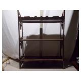 Vintage Multi-Tier Wood Wall Shelf