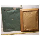 Lot of 2 Framed Prints - Paul Porter "Home By The Hearth" & Debbi Wetzel Garden Scene